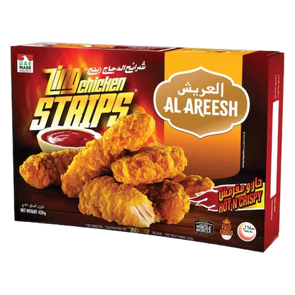 AL AREESH CHICKEN STRIPS 420gm