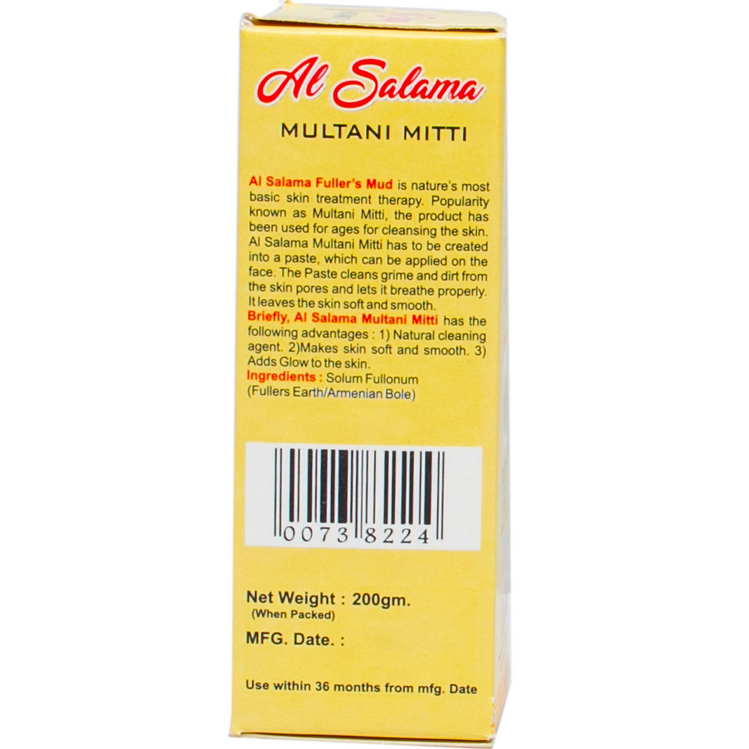 AL SALAMA MULTANI MITTI 200gm