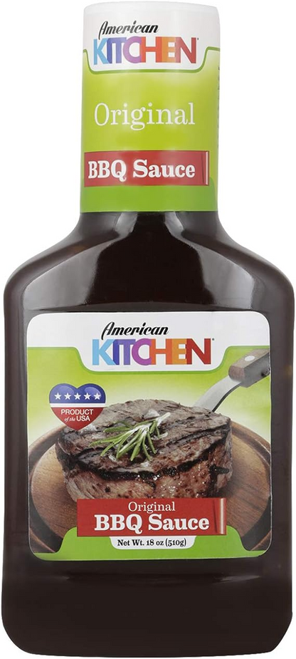 AMERICAN ORGN BBQ SAUCE 510gm