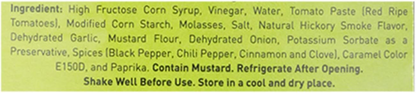 AMERICAN ORGN BBQ SAUCE 510gm