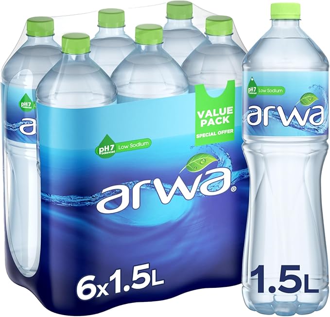 ARWA DRINKING WATER 6x1.5Ltr