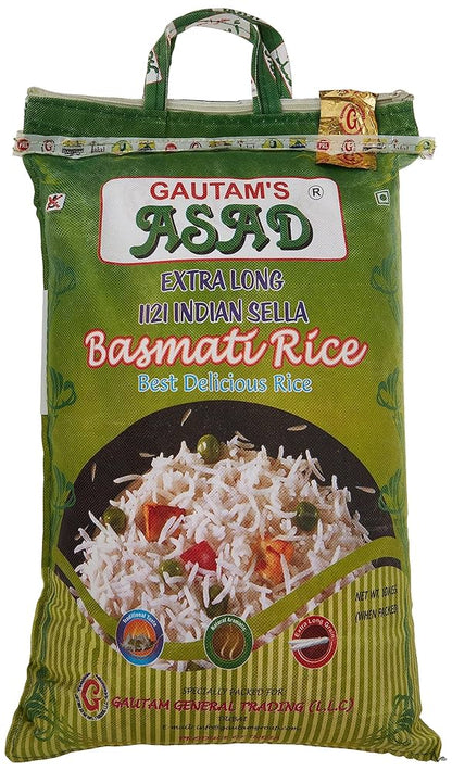 ASAD EXTRA LONG INDIAN SELLA RICE 5Kg