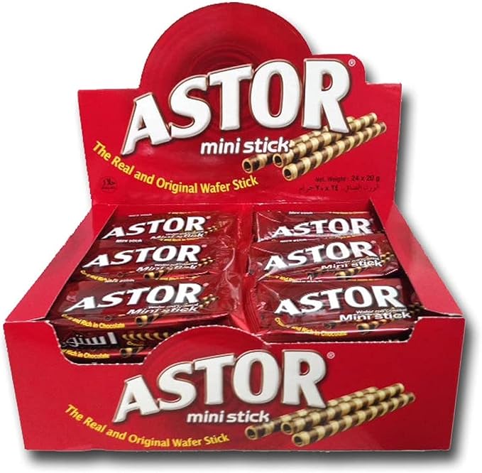 ASTOR MINI STICK WAFER 24x20gm