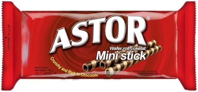 ASTOR MINI STICK WAFER 24x20gm