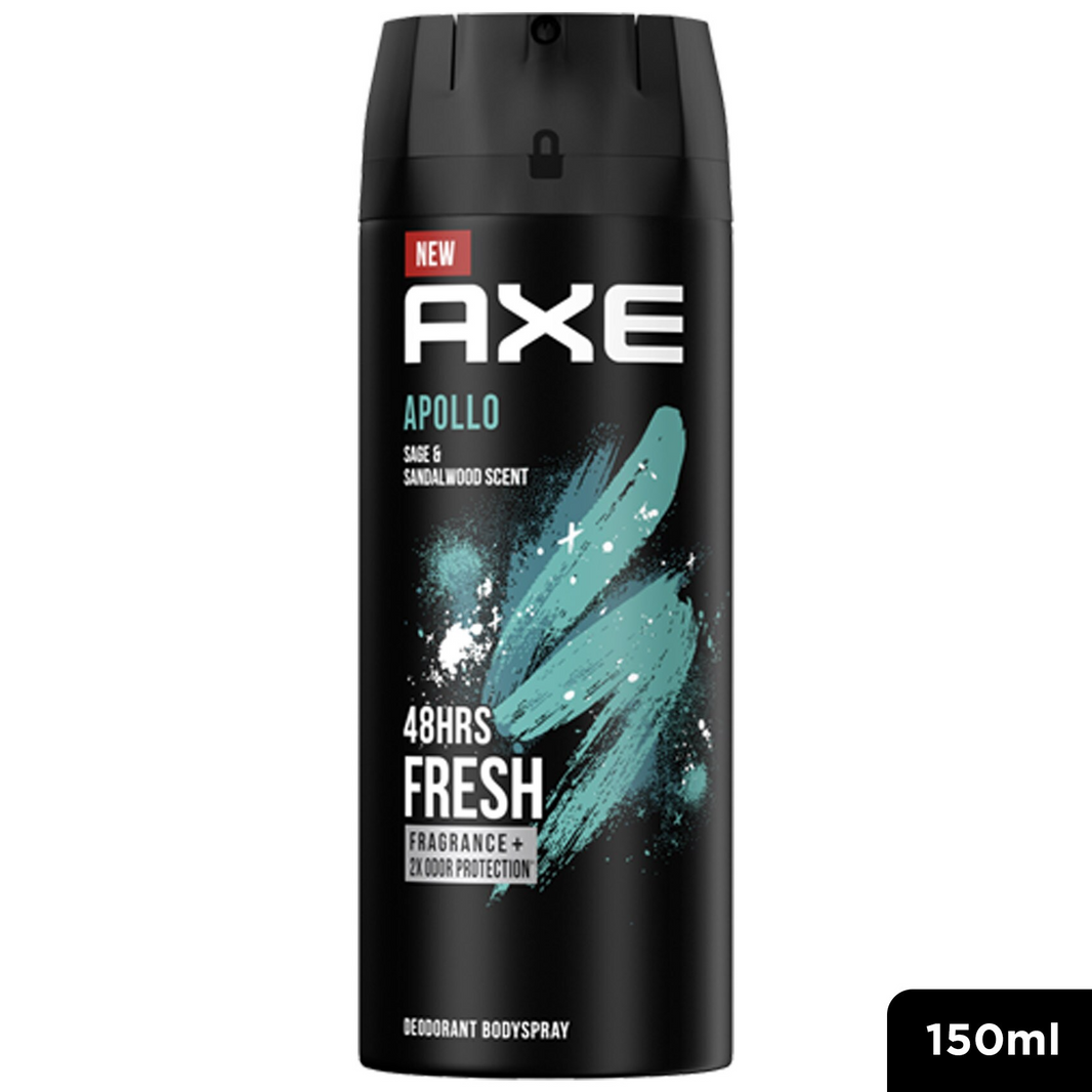 AXE BODY SPRAY APOLLO SAGE 150ML