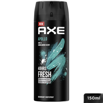 AXE BODY SPRAY APOLLO SAGE 150ML