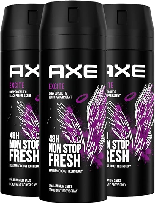 AXE BODY SPRAY EXCITE 150ml