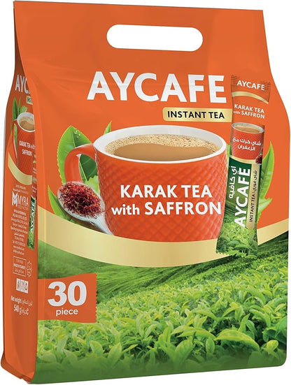 AYCAFE 3in1 KARAK TEA SAFFRON 30Sachet