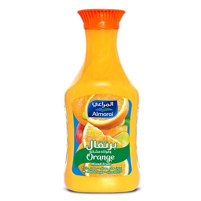 Almarai Premium Orange Juice No Sugar Added, 300ml