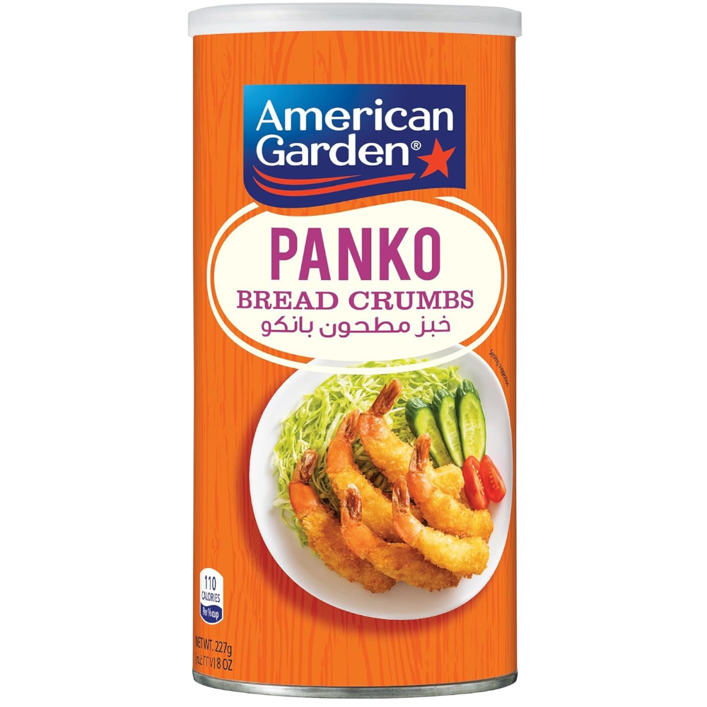 American Garden Panko Style Bread Crumbs, 227g