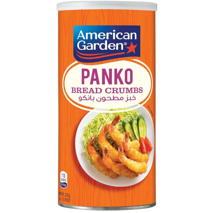 American Garden Panko Style Bread Crumbs, 227g