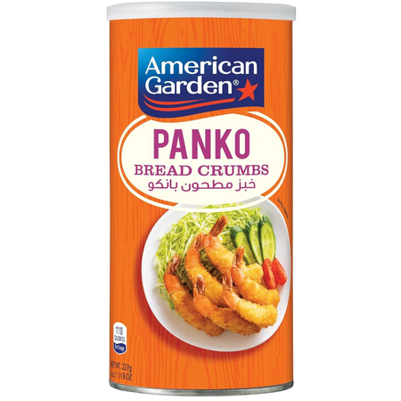 American Garden Panko Style Bread Crumbs, 227g