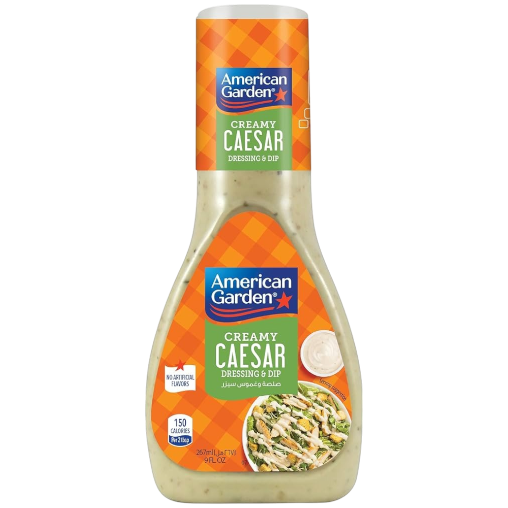 American Garden Creamy Caesar Dressing & Dip, 267ml