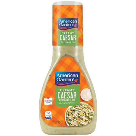 American Garden Creamy Caesar Dressing & Dip, 267ml