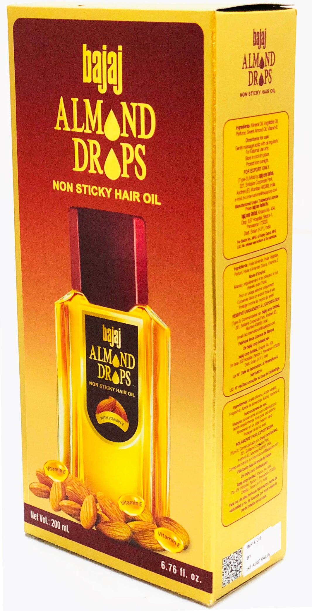 BAJAJ ALMOND HAIR OIL 200ml