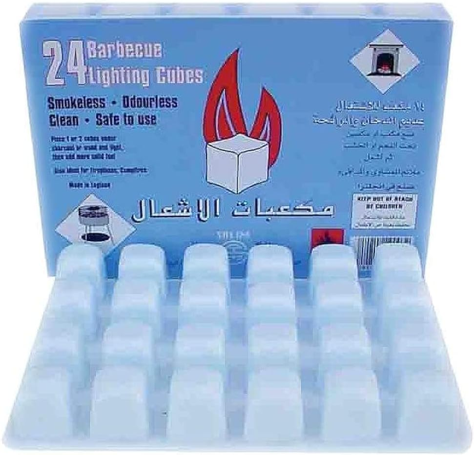 BBQ LIGHTINING CUBES 24Pc (naft jmd)