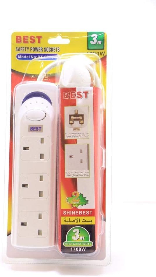 BEST POWER SOCKET 3Mtr BT-5105