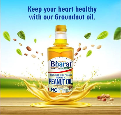 BHARAT PEANUT OIL 1Ltr