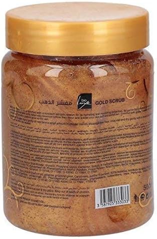 BIOLUXE GOLD FACESCRUB 500ML