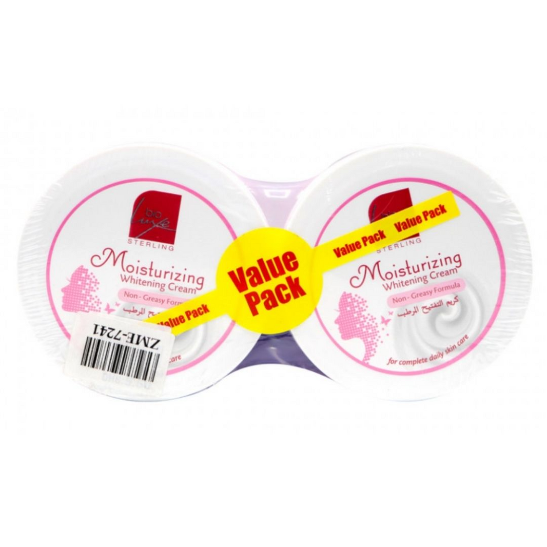 BIOLUXE MOISTURIZING WHITENING CREAM 2X150ML