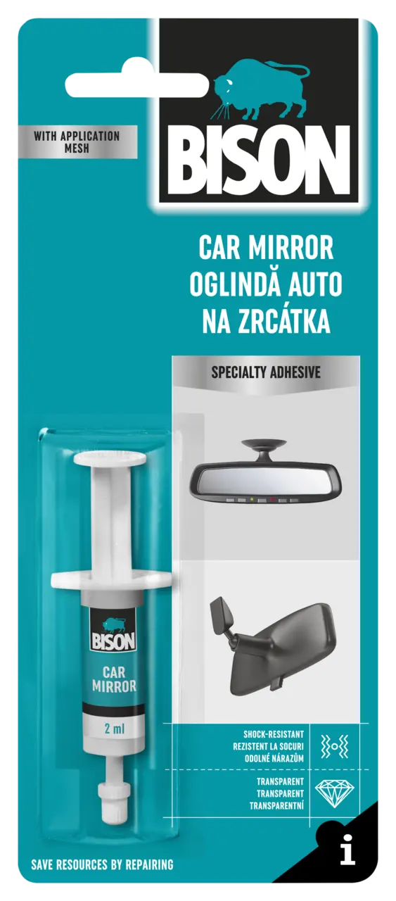 BISON CAR MIRROR GLUE 2ML