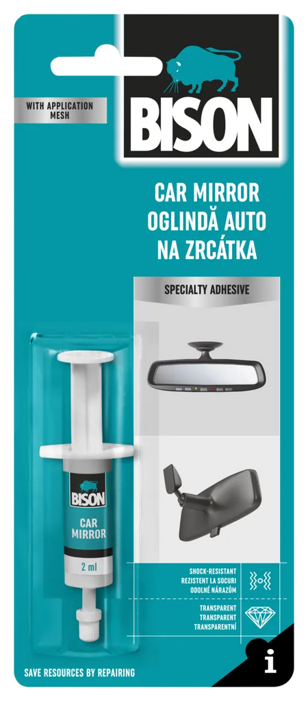 BISON CAR MIRROR GLUE 2ML
