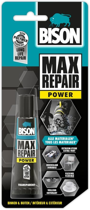 BISON MAX REPAIR POWER GLUE 8G