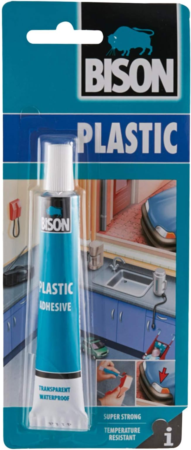 BISON PLASTIC ADHESIVE GLUE 25ML