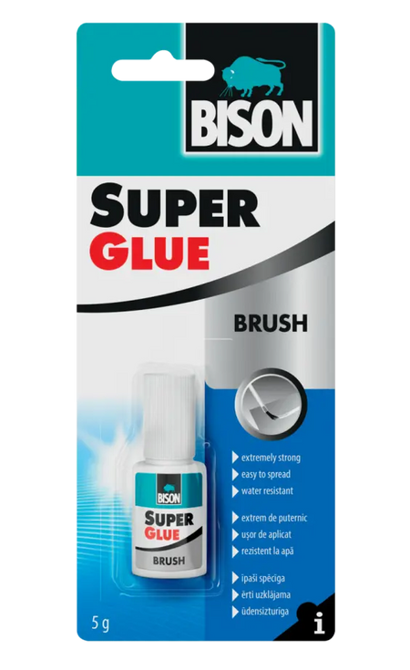 BISON SUPER GLUE BRUSH 5G