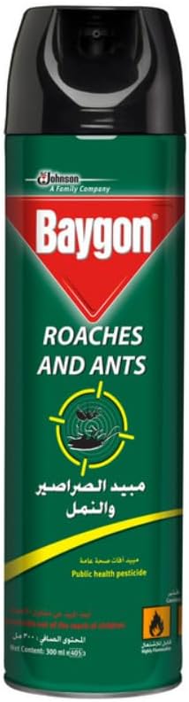 Baygon Roaches Ants Killing Spray, 400ml