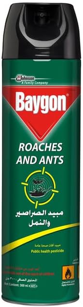 Baygon Roaches Ants Killing Spray, 400ml