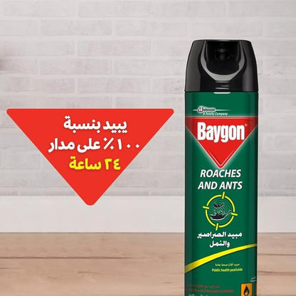 Baygon Roaches Ants Killing Spray, 400ml