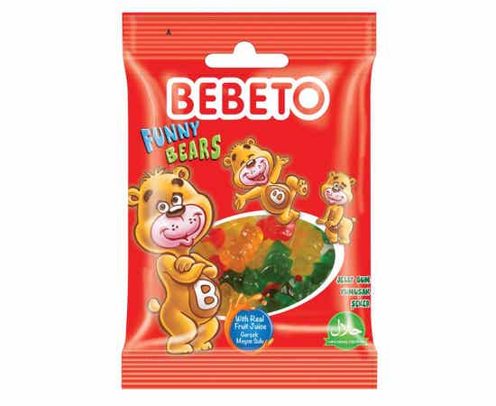 Bebeto Bear Candy, 18g 24pcs