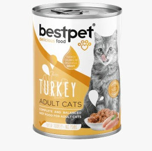 Bestpet Delicious Food Adult Cat with Chicken, 400g