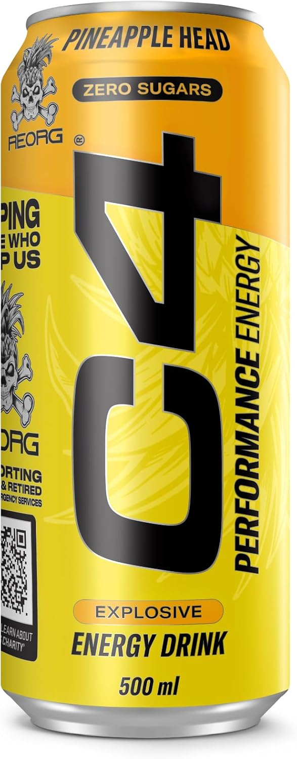 C4 PINEAPPLE ENERGY DRINK 500ml