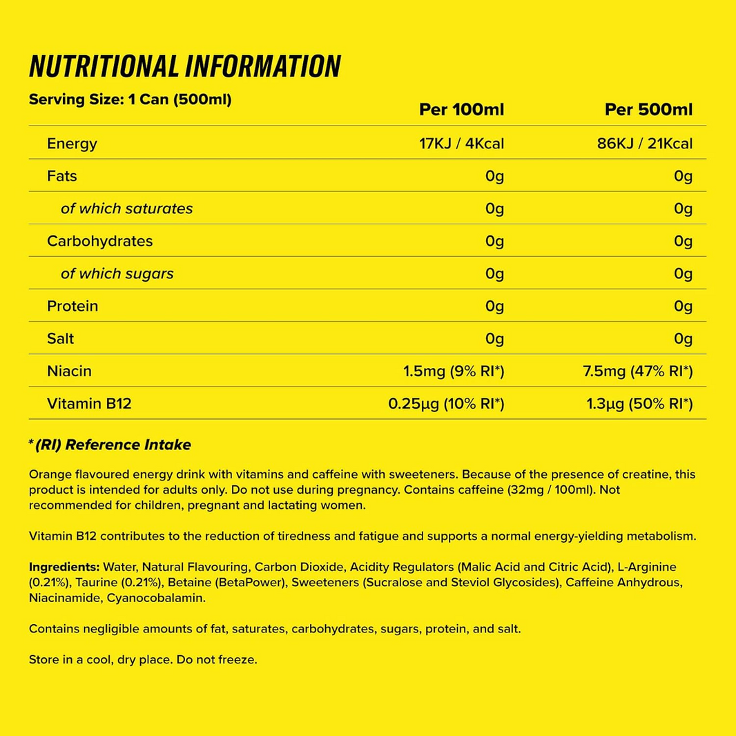 C4 PINEAPPLE ENERGY DRINK 500ml