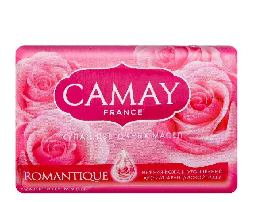 CAMAY ROMANTIQUE SOAP 4x165gm