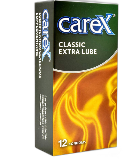 CAREX EXTRA LUBE CONDOM 12PCS