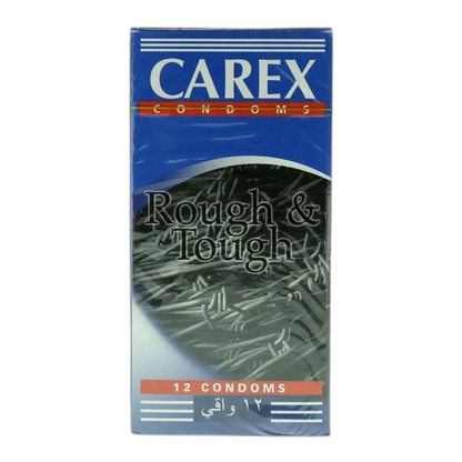 CAREX ROUGH & TOUGH CONDOM 12PCS