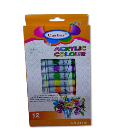 CASBER ACRYLIC COLOR 12x12ml