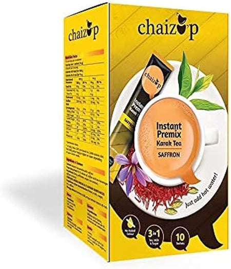 CHAIZUP 3in1 KARAK TEA SAFRON 10x20gm
