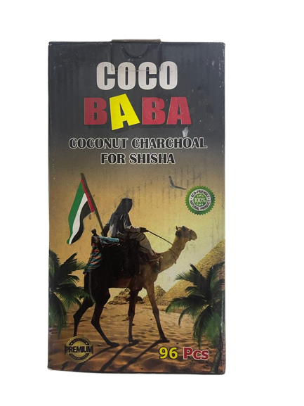CHARCOAL COCO BABA 96Pc