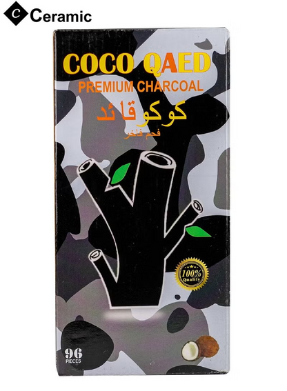 CHARCOAL COCO QAED GREY 96Pc