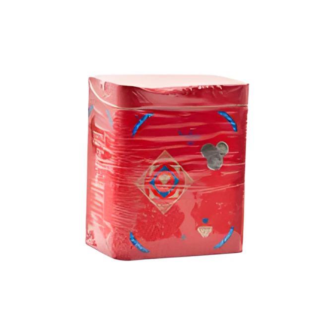 CHARCOAL DABBA RED 60pc