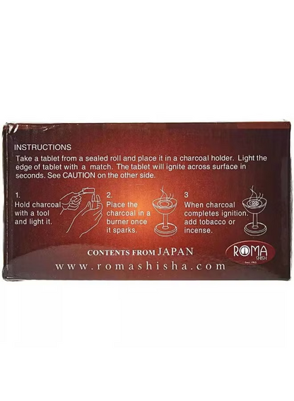 CHARCOAL GOLDEN COAL 80Pcs