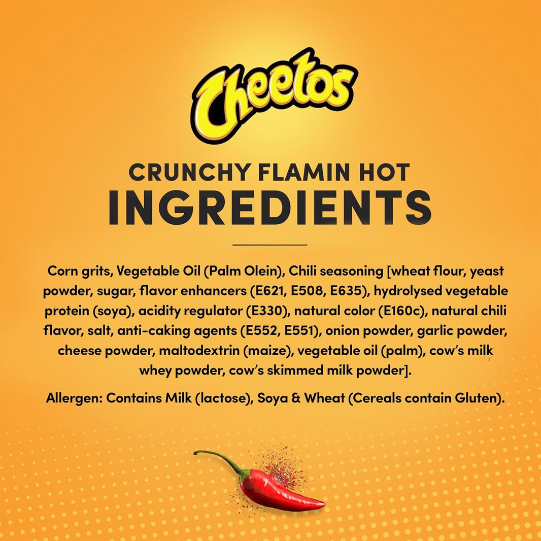 CHEETOS CRUNCHY 50gm