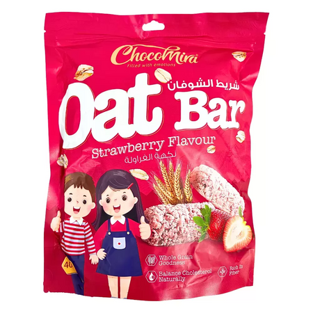 CHOCOMIRA STRWBRRY OAT BARS 400gm