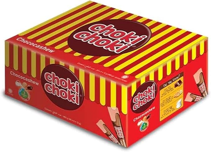CHOKI CHOKI CHOCOCASHEW 8x3x12gm