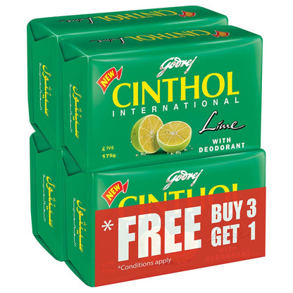 CINTHOL HERBAL SOAP 4x175gms
