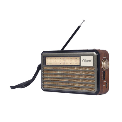 Clikon Classic Retro Bluetooth Radio 1200Mah Ck837